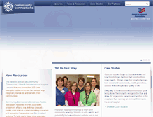 Tablet Screenshot of ahacommunityconnections.org